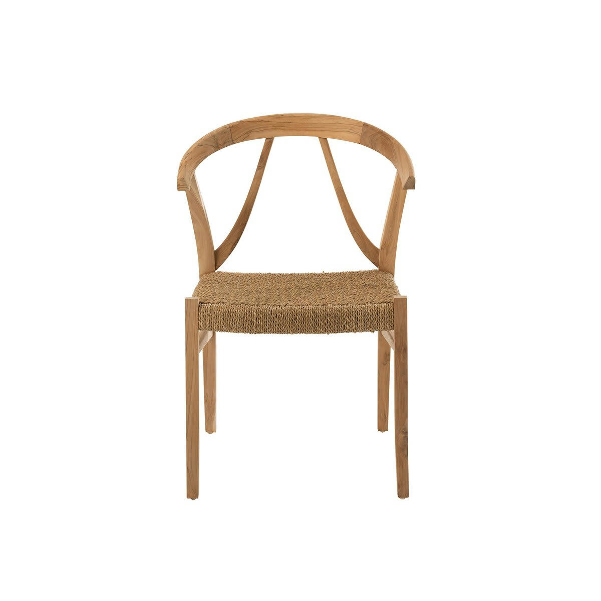 LOJIME - Chaise en bois clair style nordique