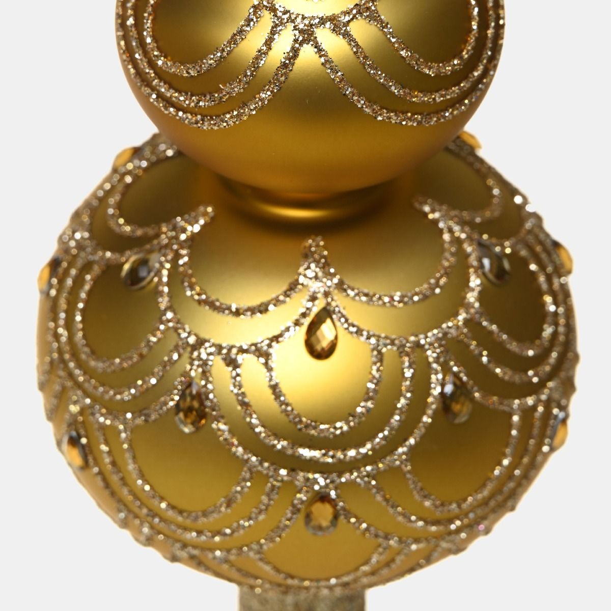 Czubek na choinkę Gold 25 cm