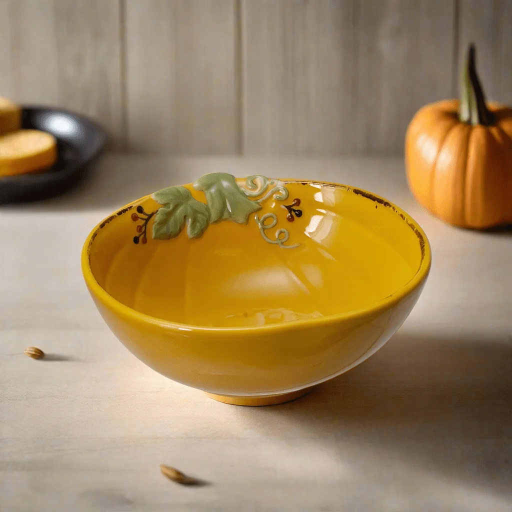 Plymouth Pumpkin Small Fruit Bowl