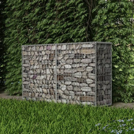 NNEVL Gabion Basket Galvanised Steel 150x50x100 cm