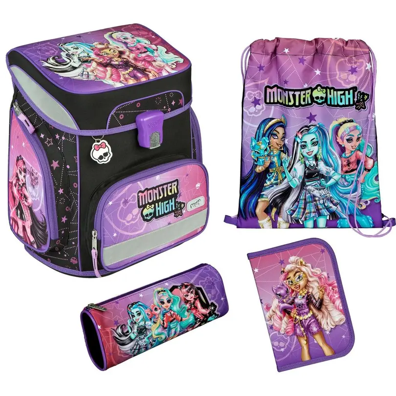 Rucksack 5-teilig Monster High