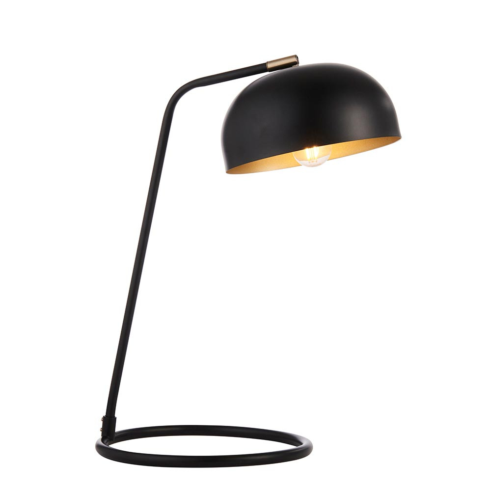 Lampka biurkowa BRAIR NEW czarny matowy 1xE14x15W IP20 Endon