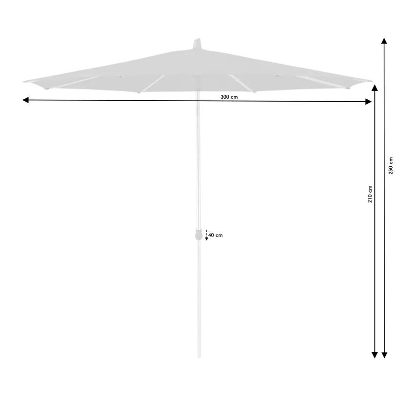 Sonnenschirm Alu Smart