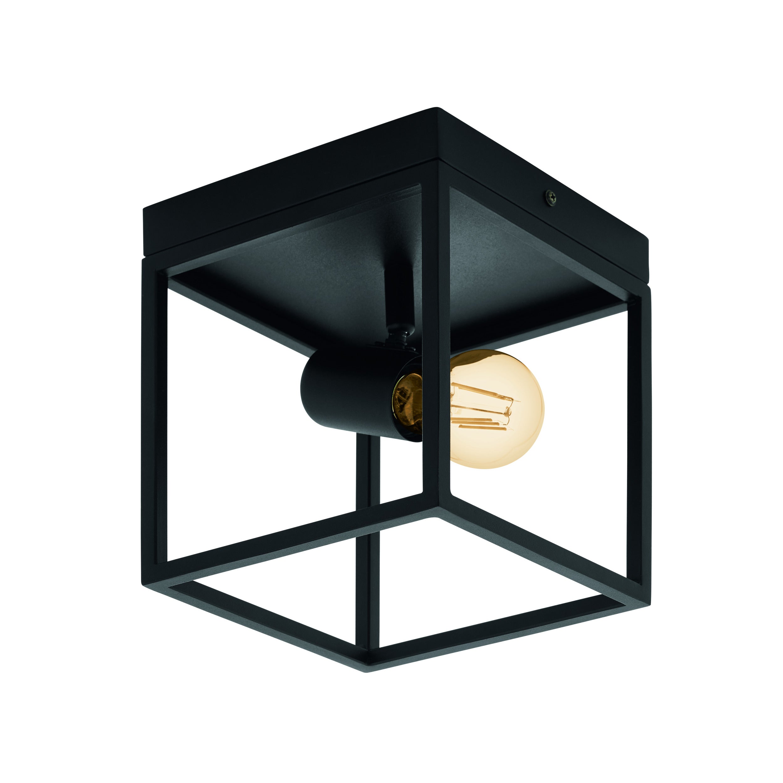 EGLO plafondlamp Silentina - e27 - 18 cm - zwart