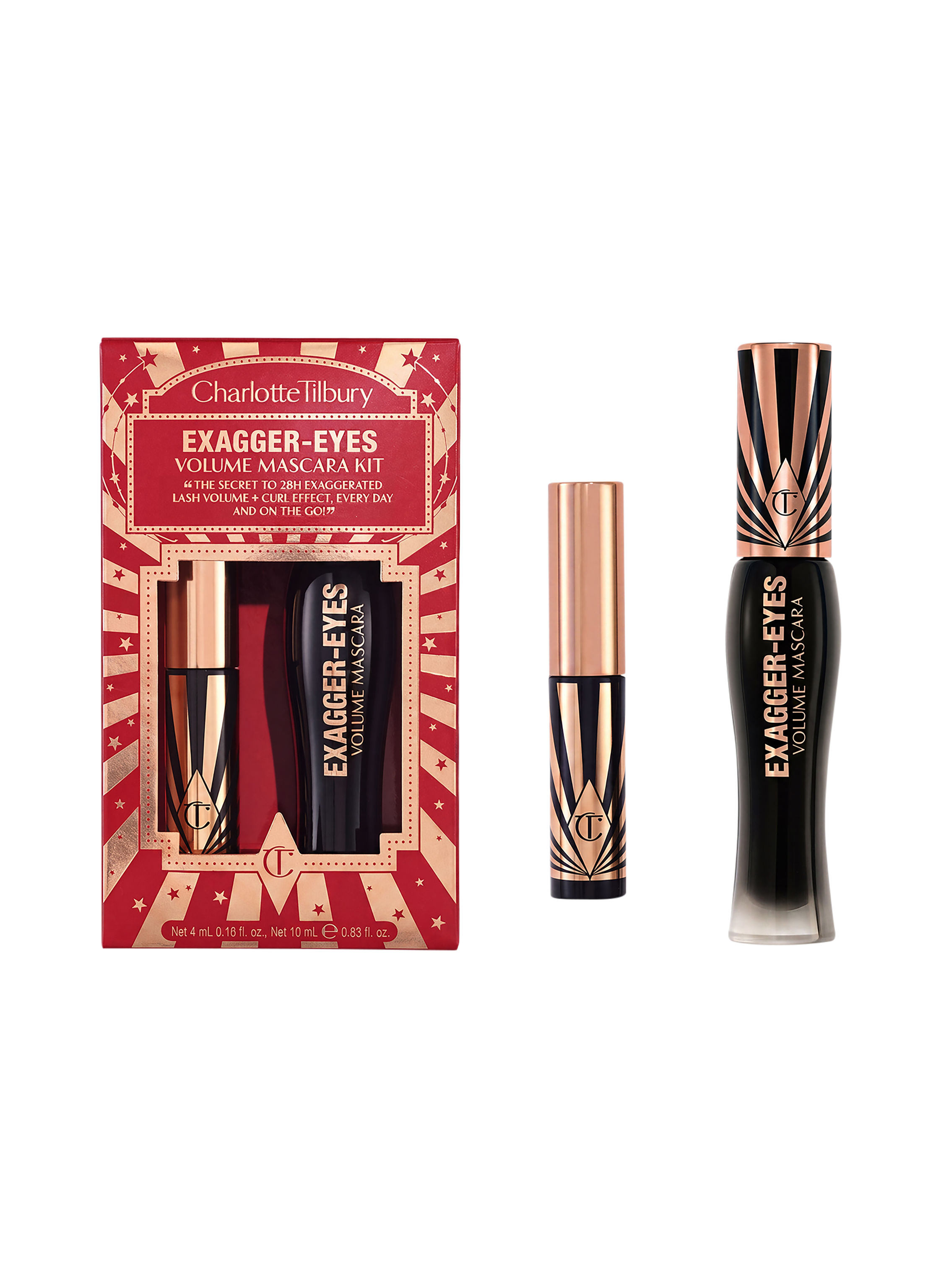 Charlotte Tilbury EXAGGER-EYES VOLUME MASCARA KIT