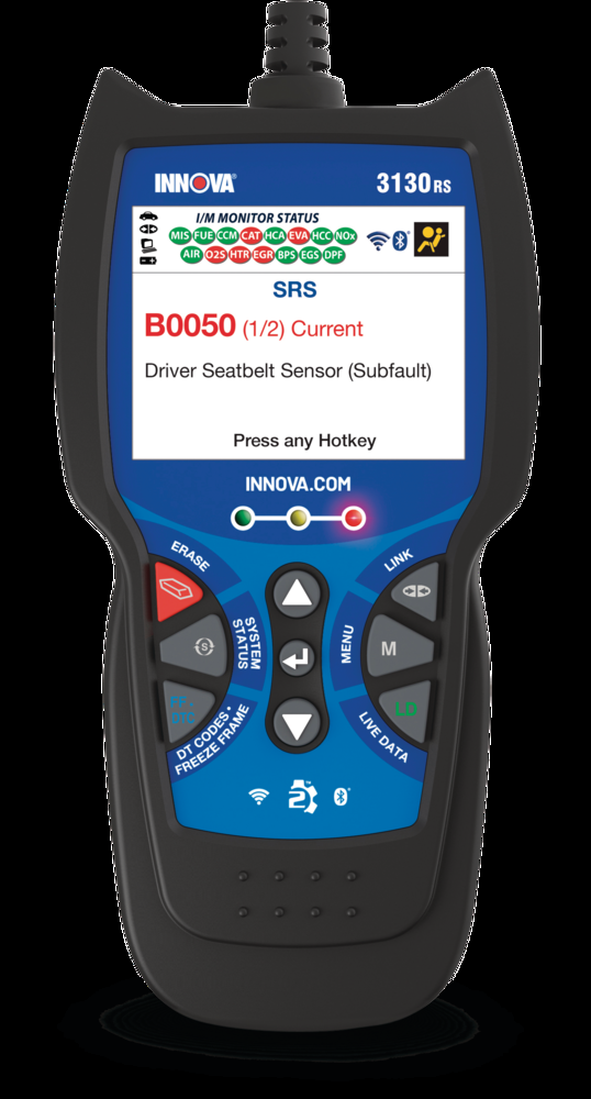 Innova Equus OBD2 Vehicle Code Reader / Scan Tool w/ ABS, SRS, & All System Network Scan