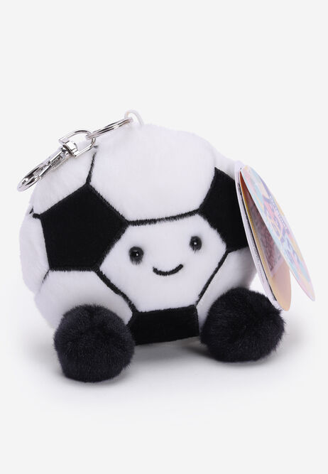 Kids Aurora Palm Pals Striker Football Clip-On Key Clip