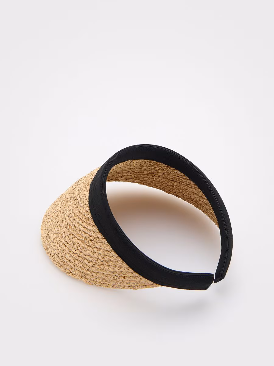 Woven Visor Cap