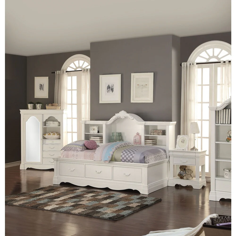 Acme Furniture Estrella White Armoire