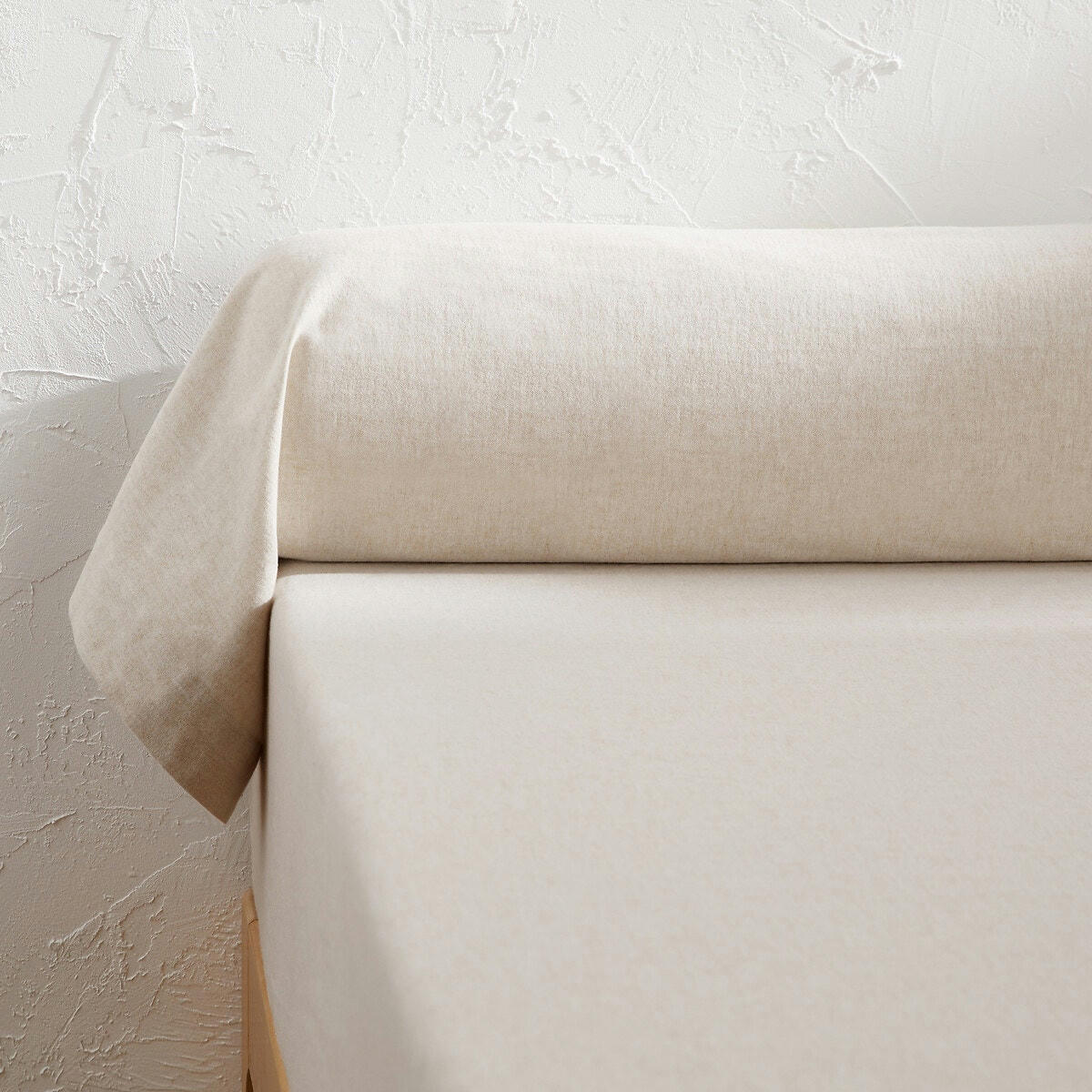 Taie de traversin, flanelle coton, Clara