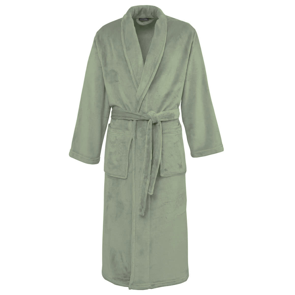 KOMO - Peignoir polaire chaud & doux Sauge S