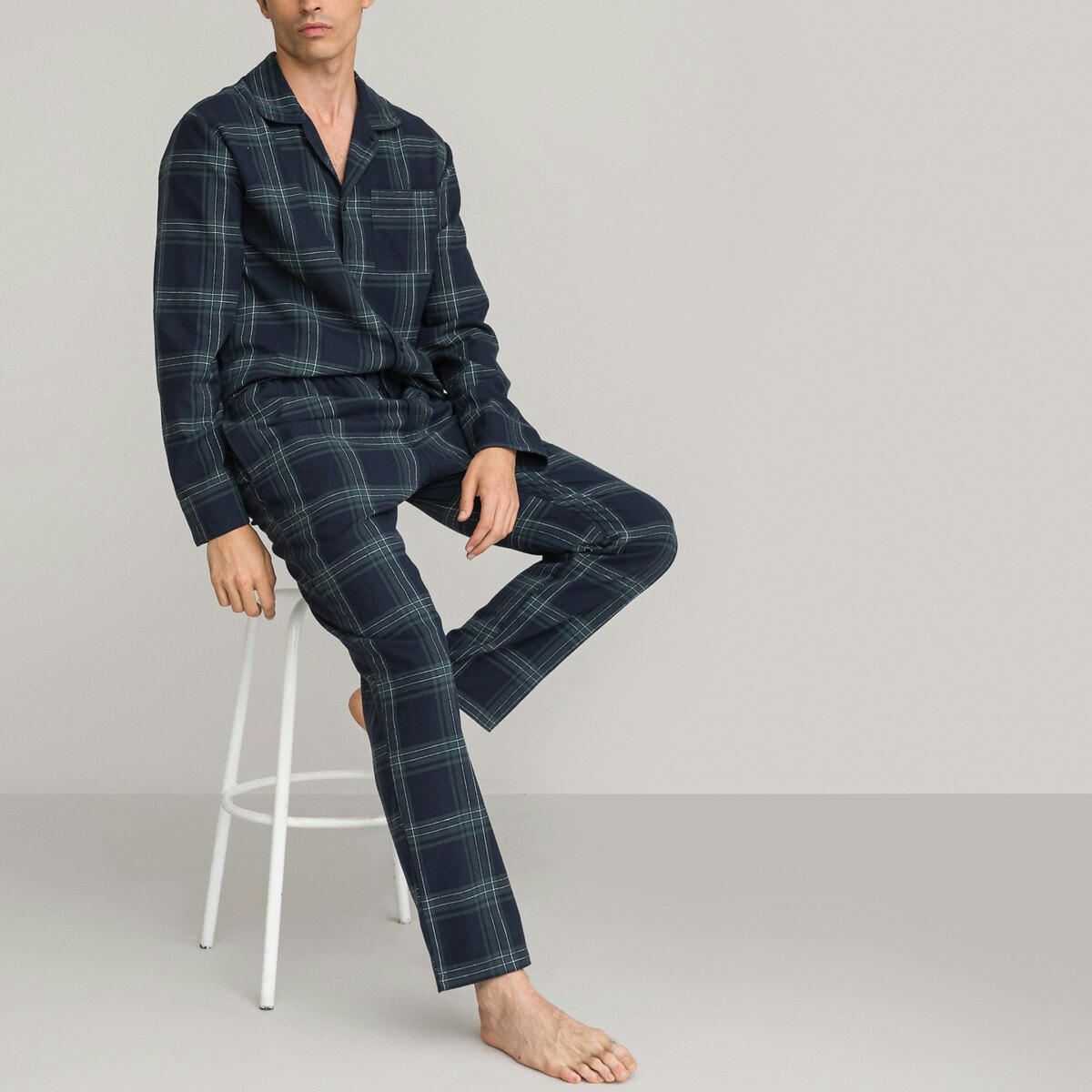 Pyjama imprimé écossais