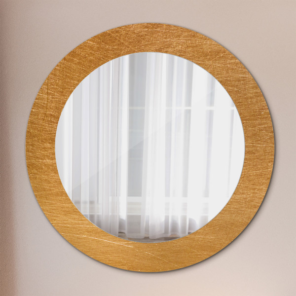 Lustro dekoracyjne Ścienne fi60 okrągłeVintage loft styl