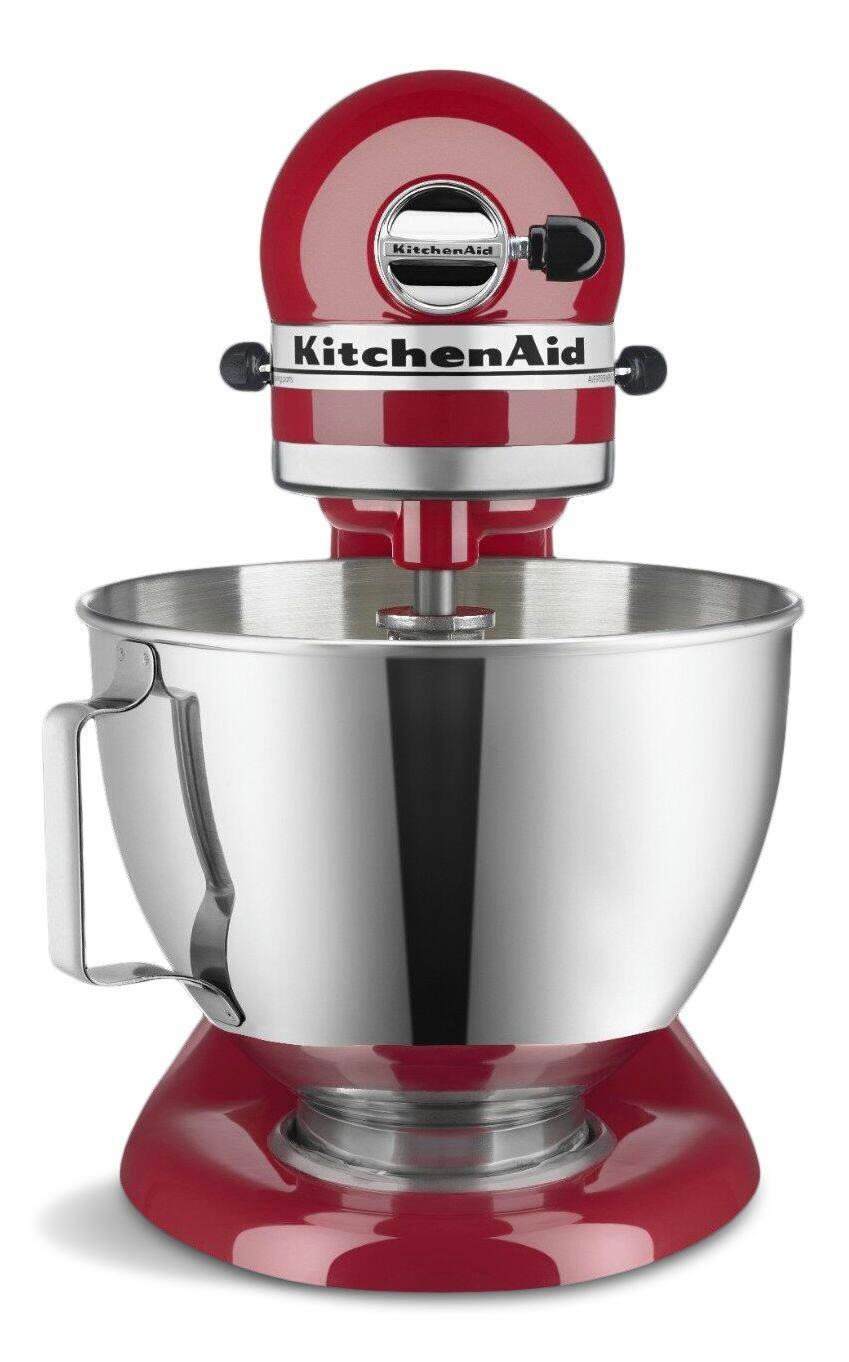 KitchenAid® 4.5 Quart Tilt-Head Stand Mixer with 10 Speeds, Empire Red