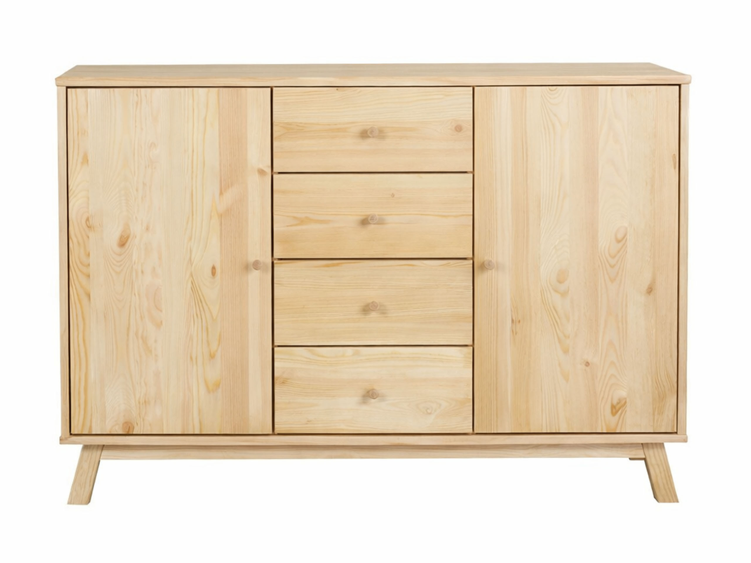Komoda drewniana Oregon wood III, kolor sosnowy