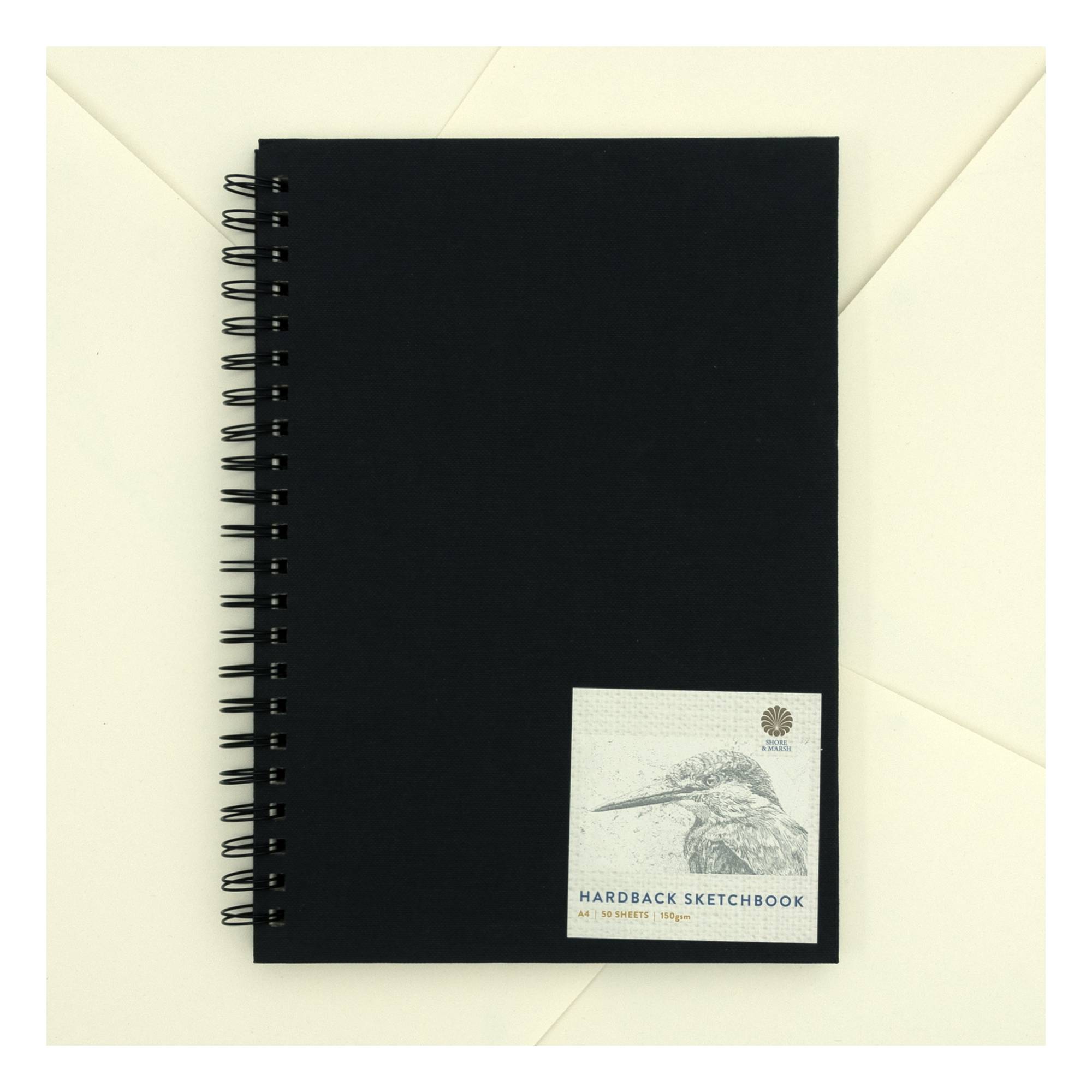 Shore & Marsh Portrait Hardback Sketchbook A4 50 Sheets