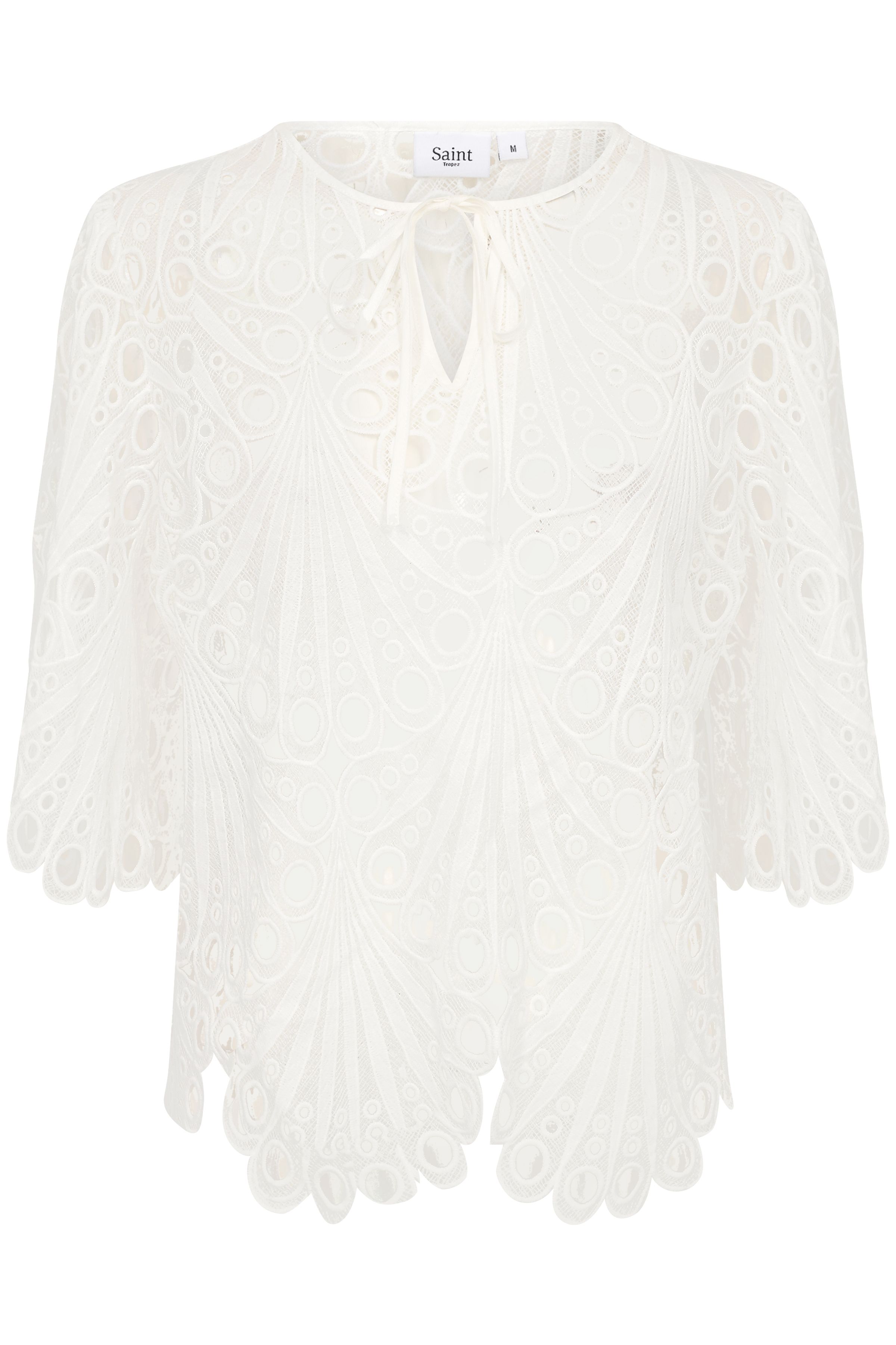 Saint Tropez JiliannaSZ Chunky Lace Blouse