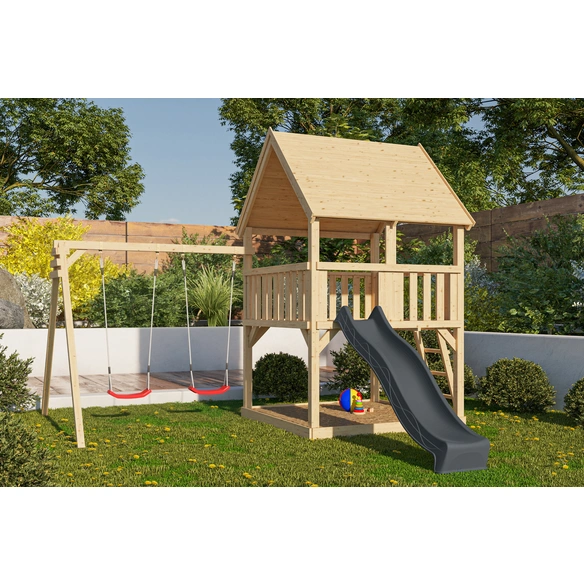 Kinderspielgerät »Luis«, BxHxT: 200 x 345 x 200 cm, unbehandelt