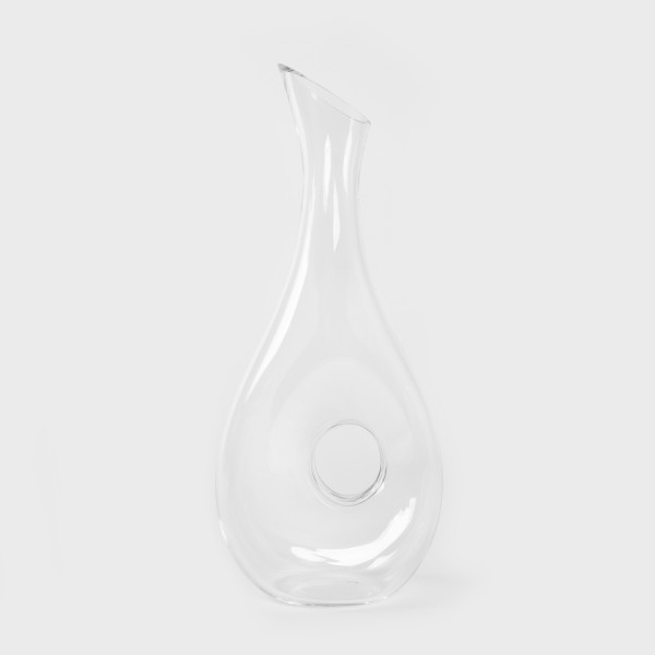 Karafka GLASSY z dziurką 1,2 l HOMLA