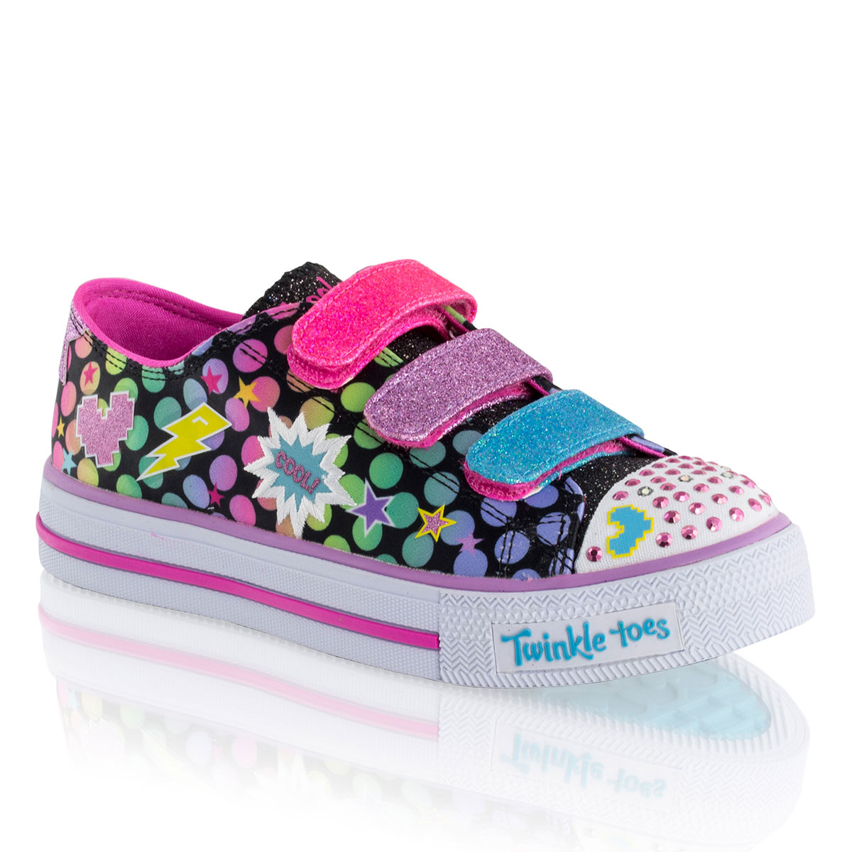 Russell & Bromley POPPIN P Triple Velcro Sneaker