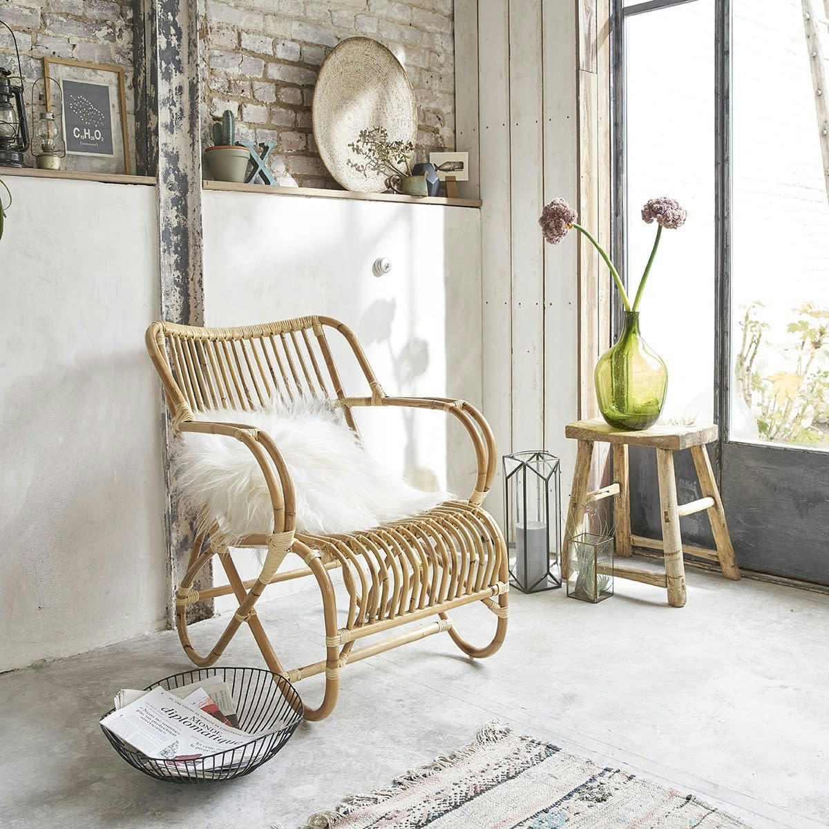 BOHO - Fauteuil en rotin