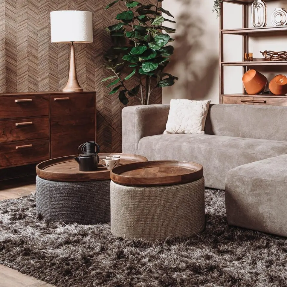 Tower Living - Ossana salontafel - ?80 cm - grijs