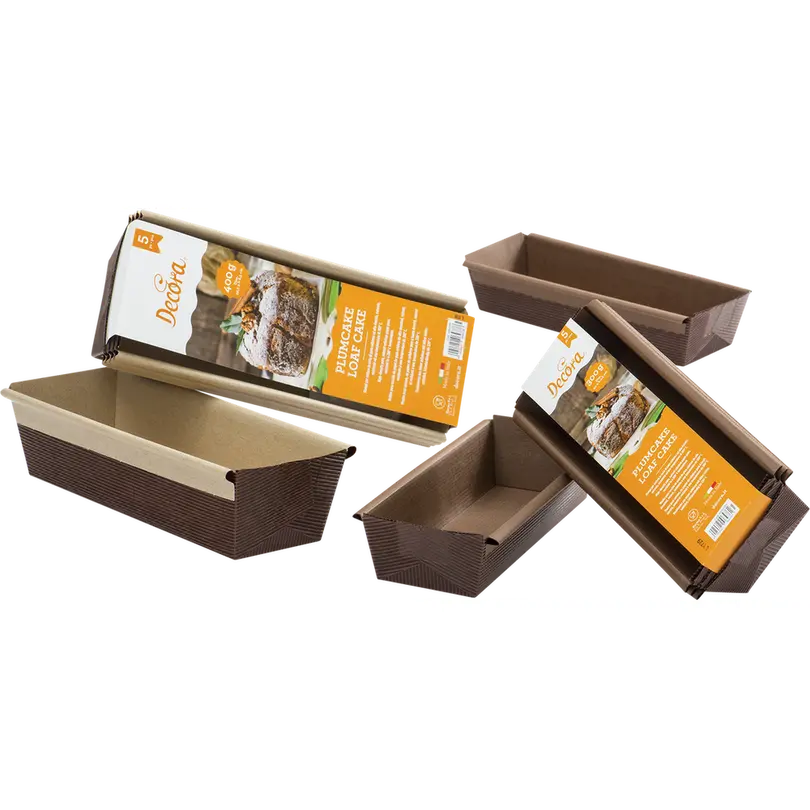 Kuchenform 5er-Set Decora