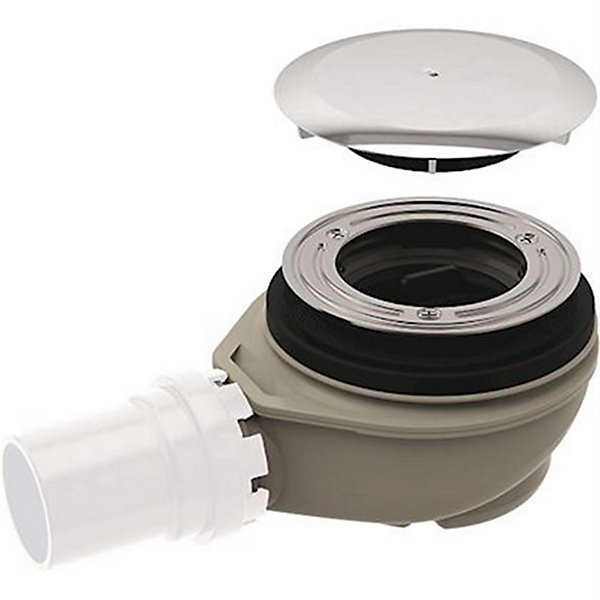Bonde de receveur avec cache 90mm