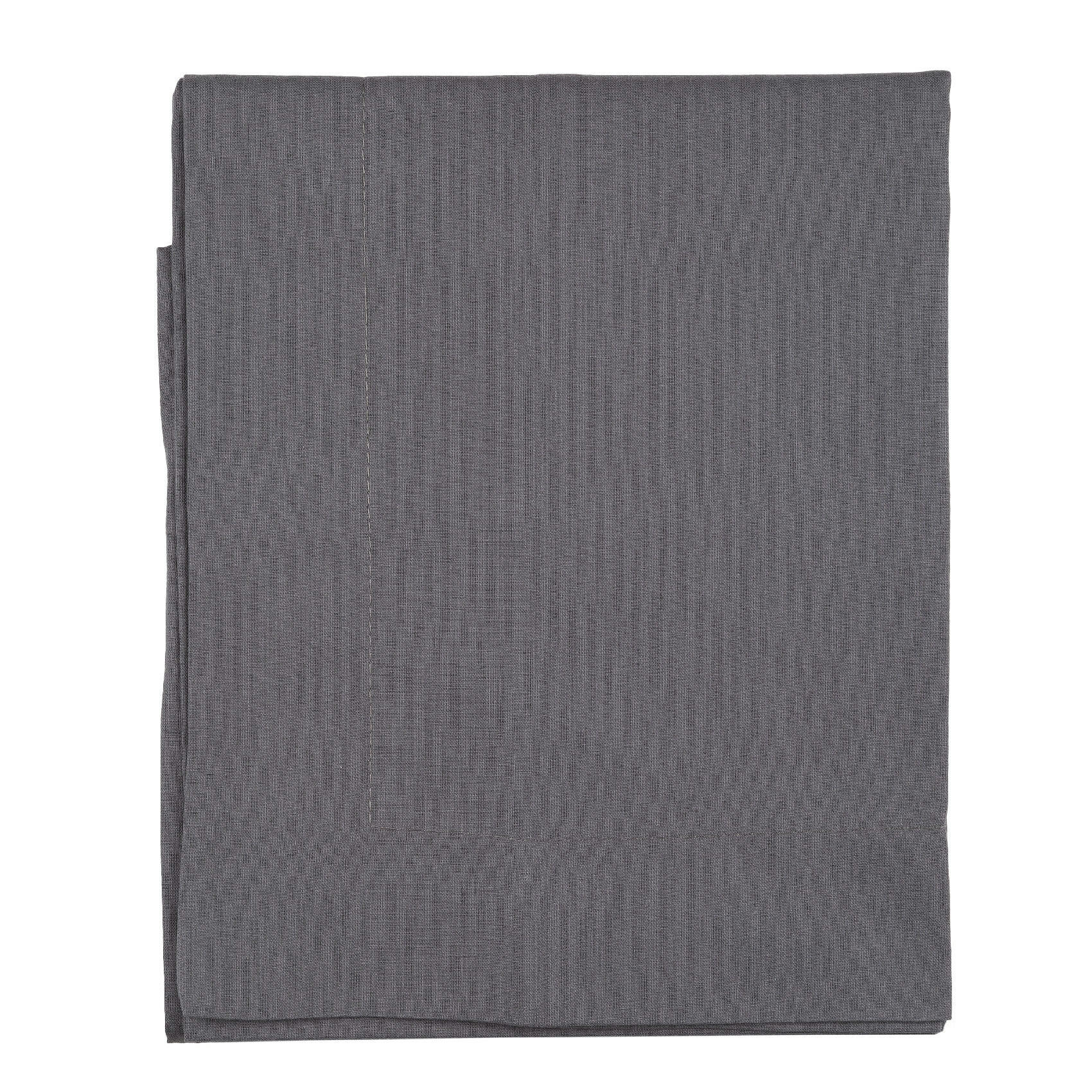 - Taie de traversin en 100% coton argent 43x185 cm