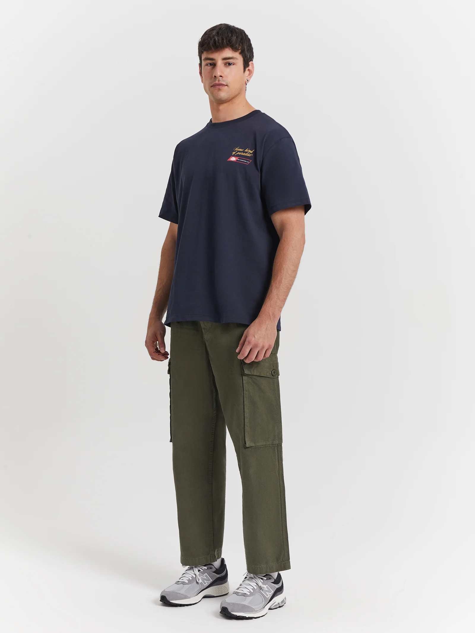 Big Slacker Pleated Military Cargo Pants