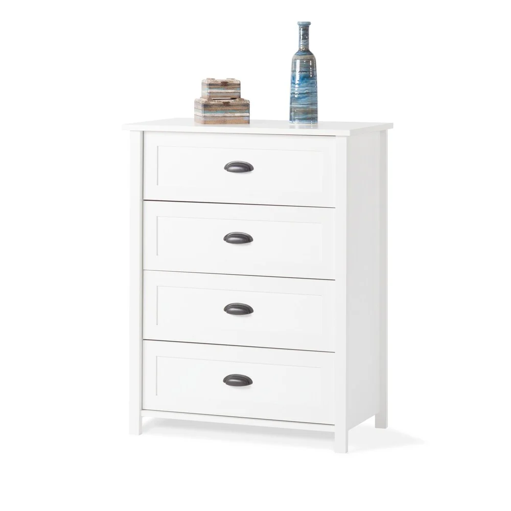 Child Craft Abbott 4-Drawer Chest Matte White