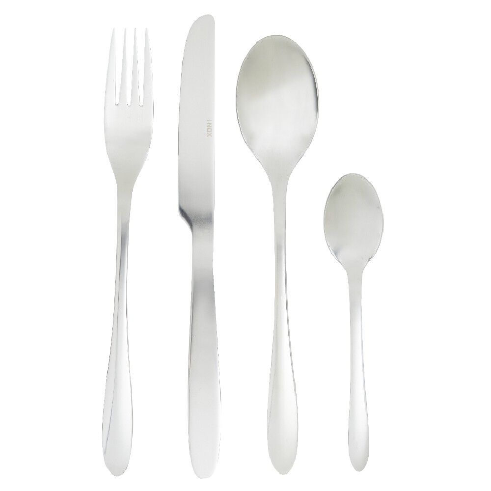 Ménagère inox basique 24 pièces