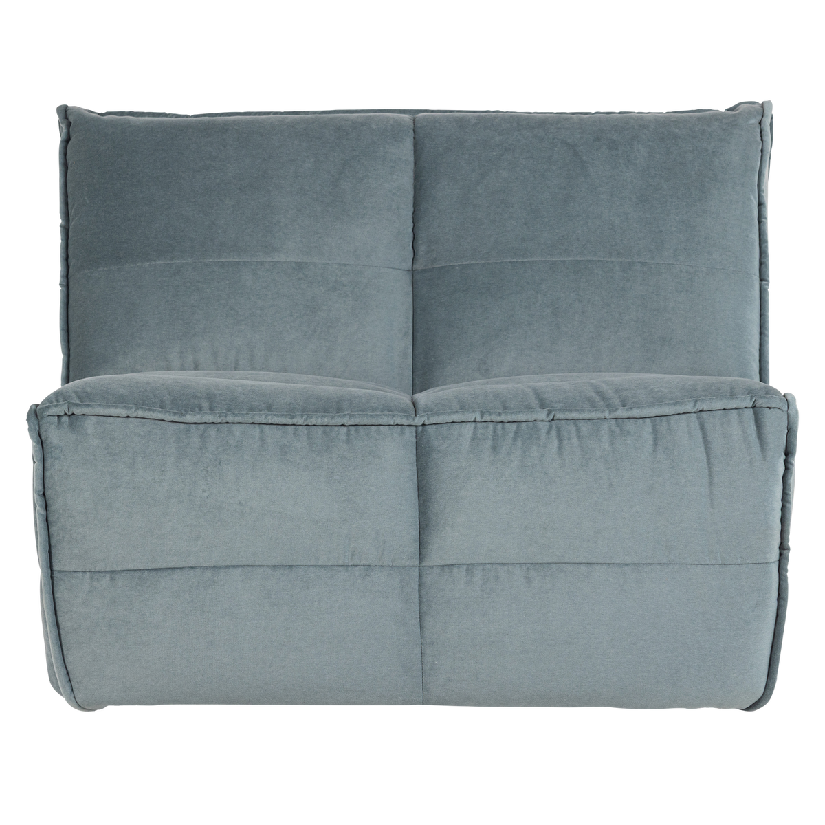 vtwonen 1-zits element Cluster - Velvet - Turquoise Blauw - 82x105x92