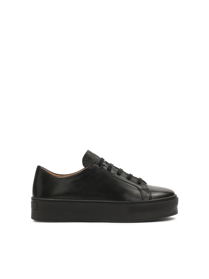 Ladies' black sneakers