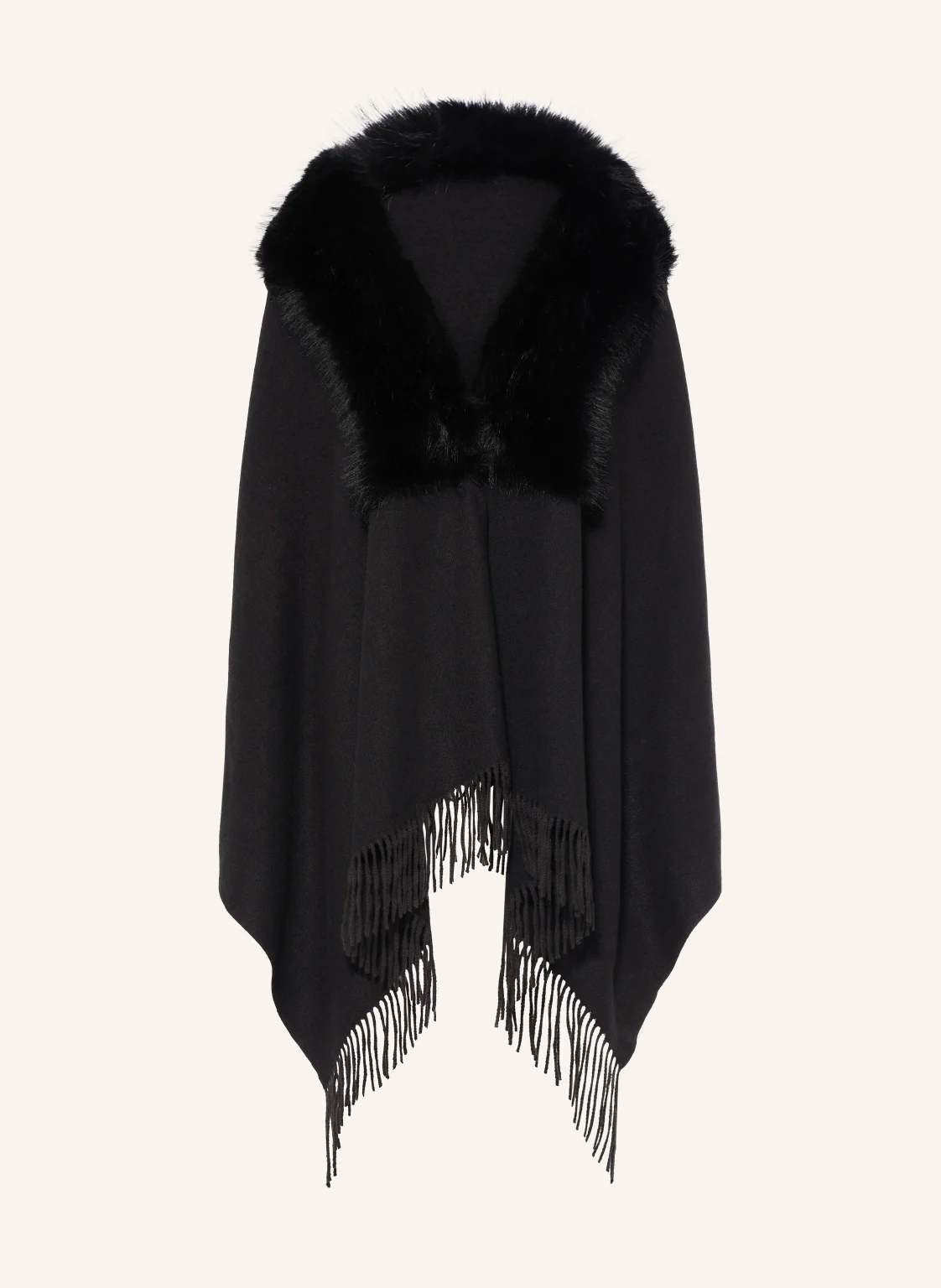 RINO & PELLE Cape WENDY mit Kunstfell