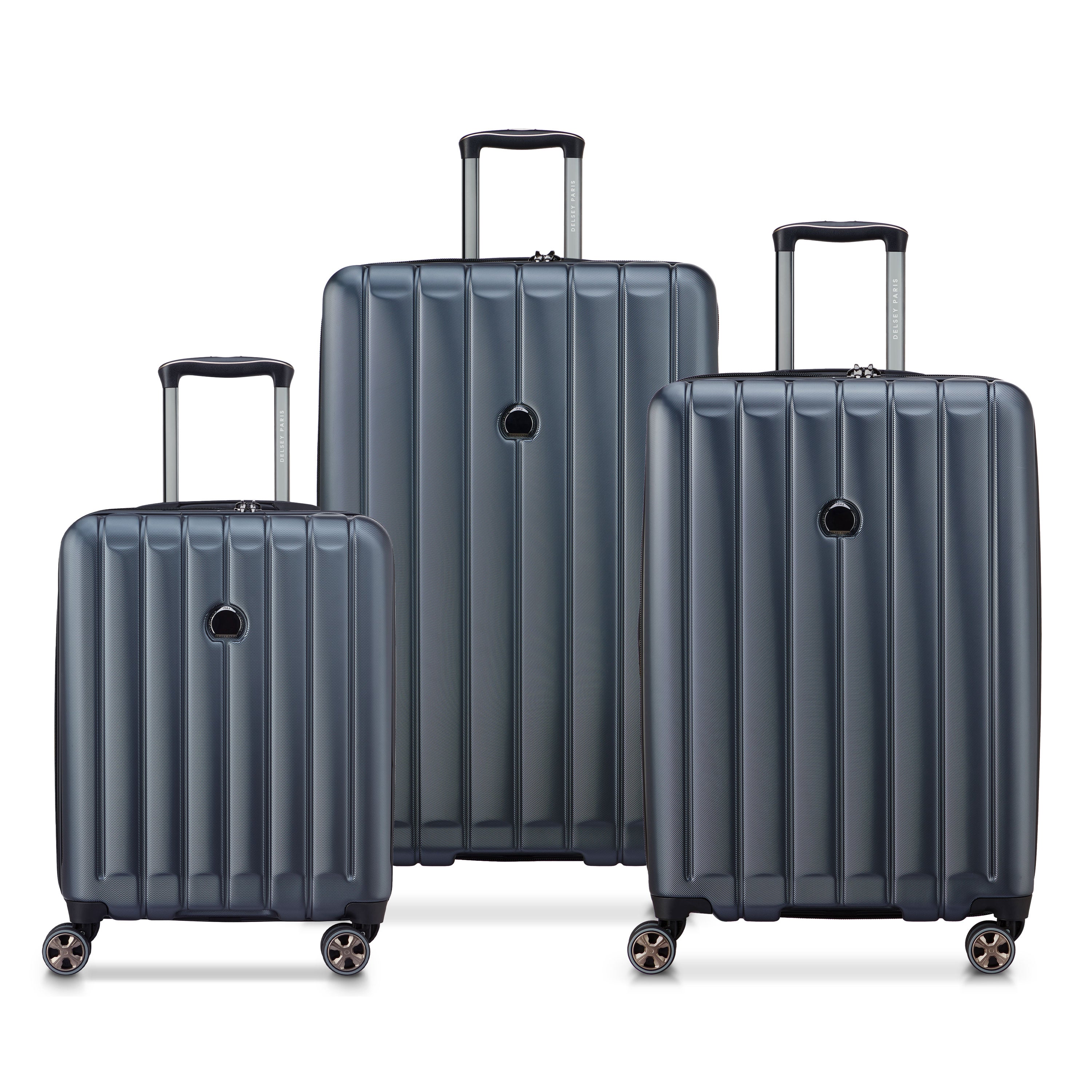 LONGITUDE - 3 valises extensibles (XL-81cm) (M-69cm) (S Slim-55cm)