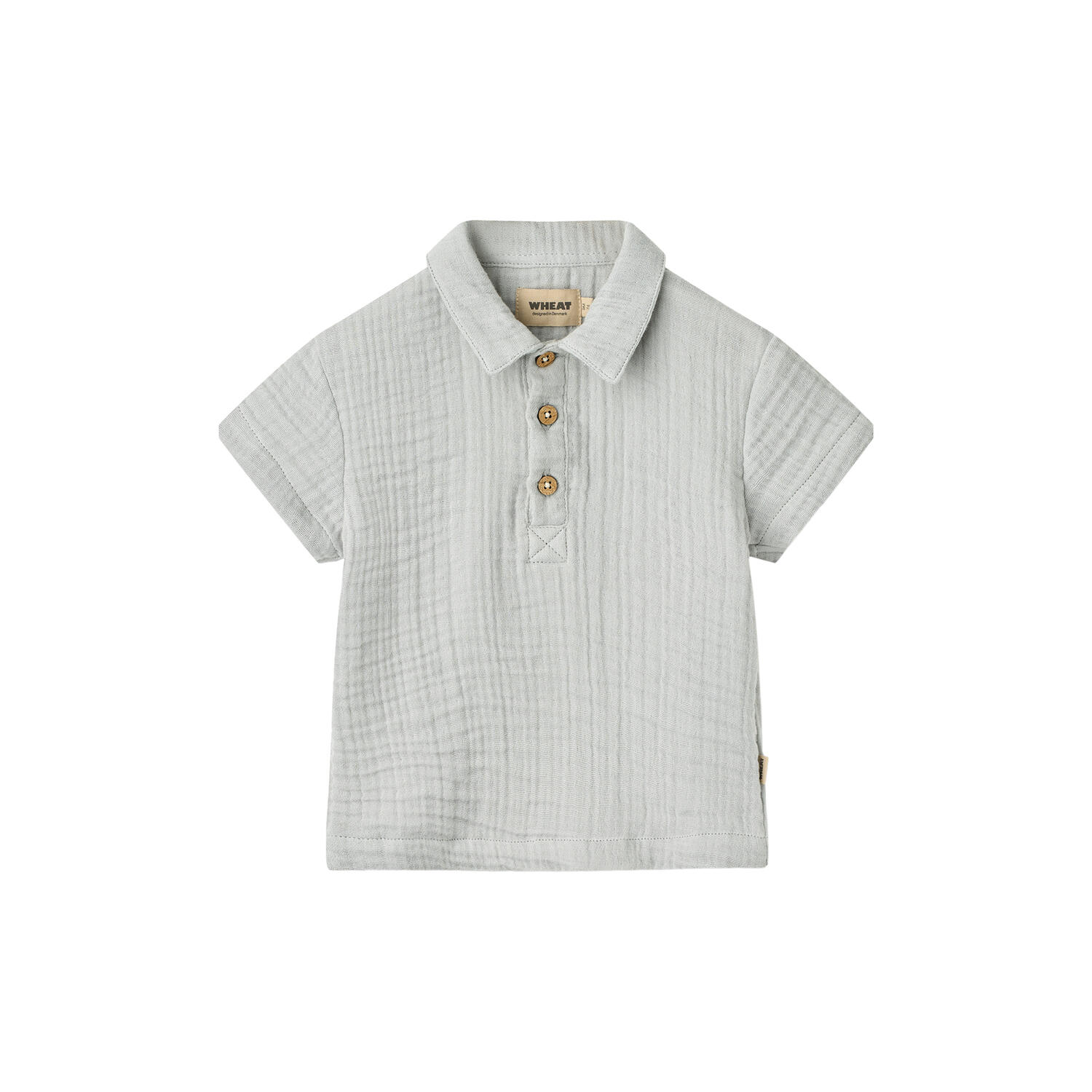 Shirt S/S Svend, light blue