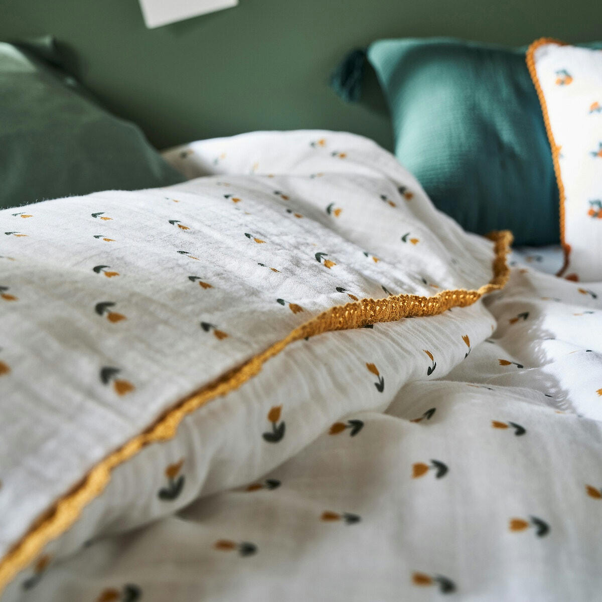Housse de couette gaze de coton, Tulipe