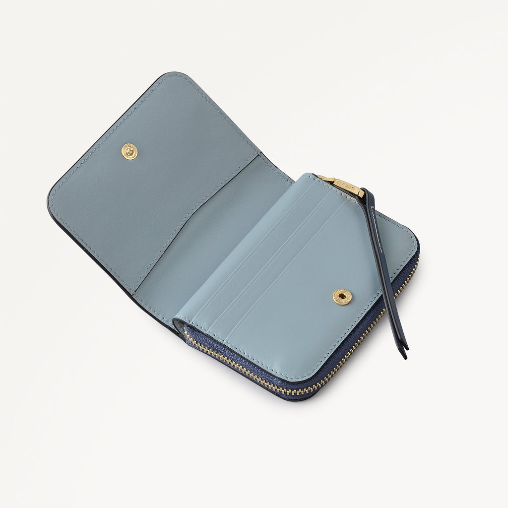 Bramwell Lane - Suede - Small Zip Around Purse