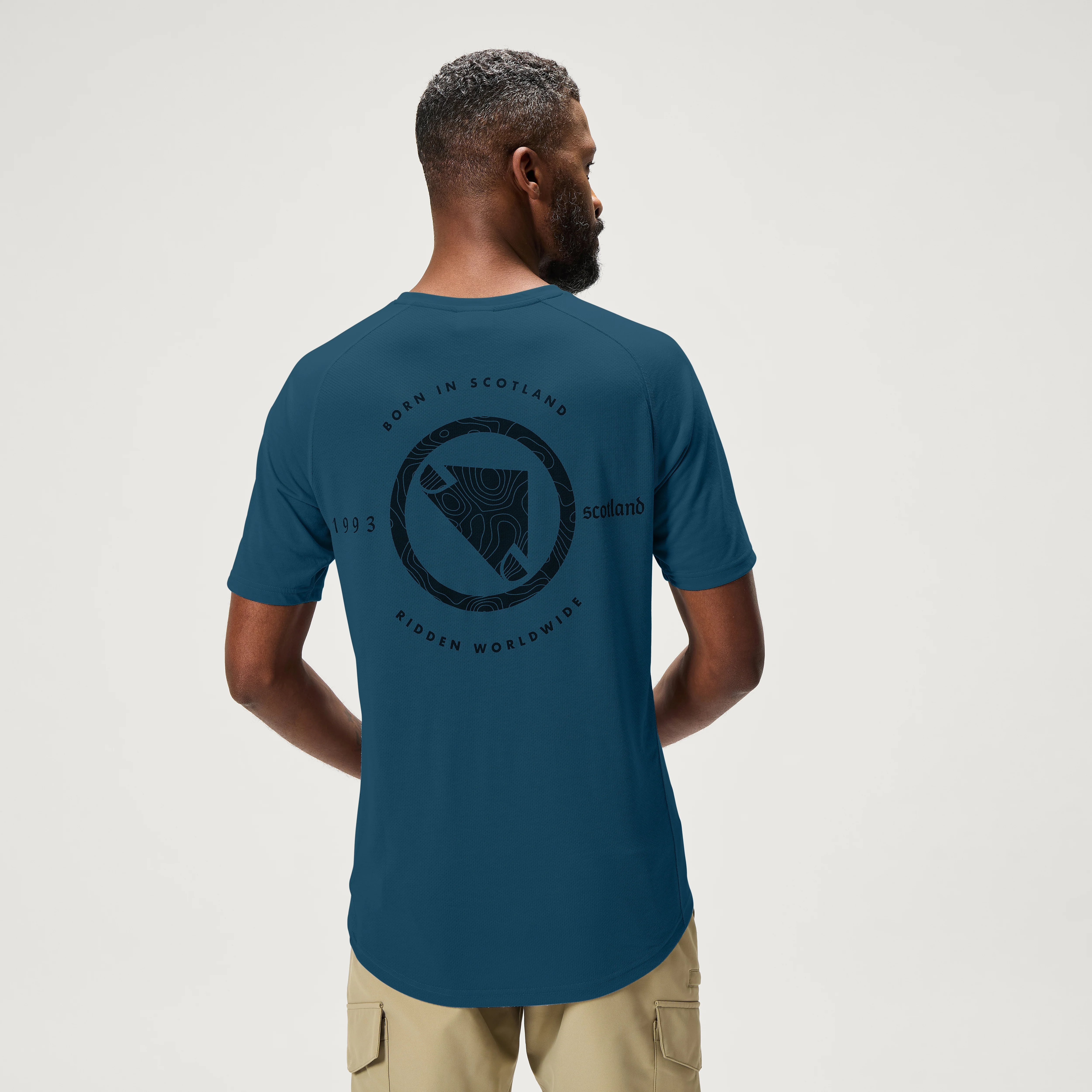 Men's Loop S/S Tech Tee - Barra Blue