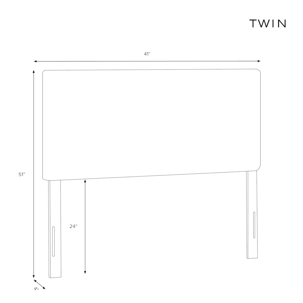 Skyline Furniture Premier White Five Button Headboard