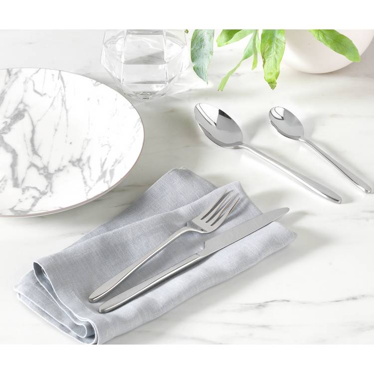 Habitat Allure 16pc Stainless Steel Cutlery Set