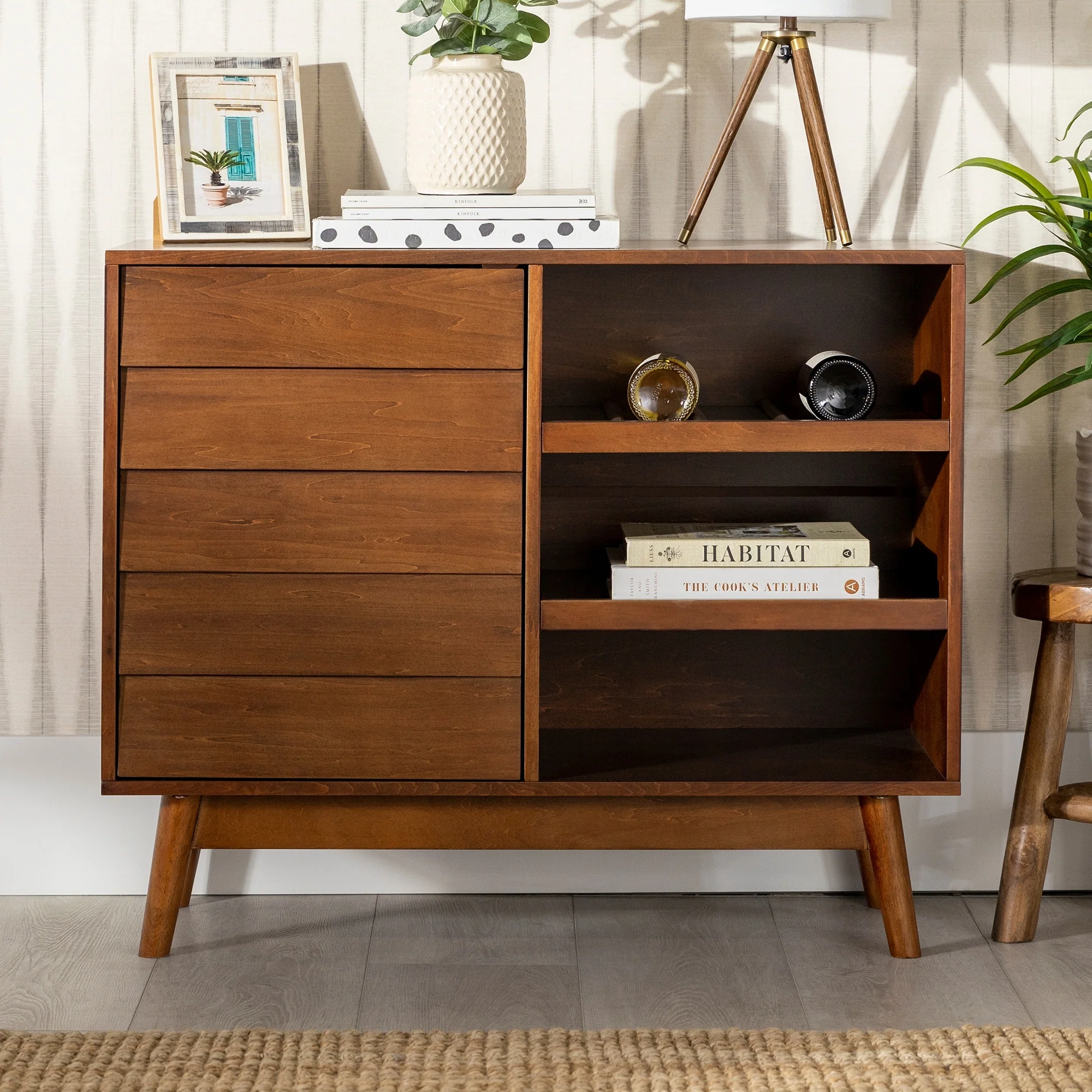 Middlebrook Designs Louvered Door Bar Cabinet