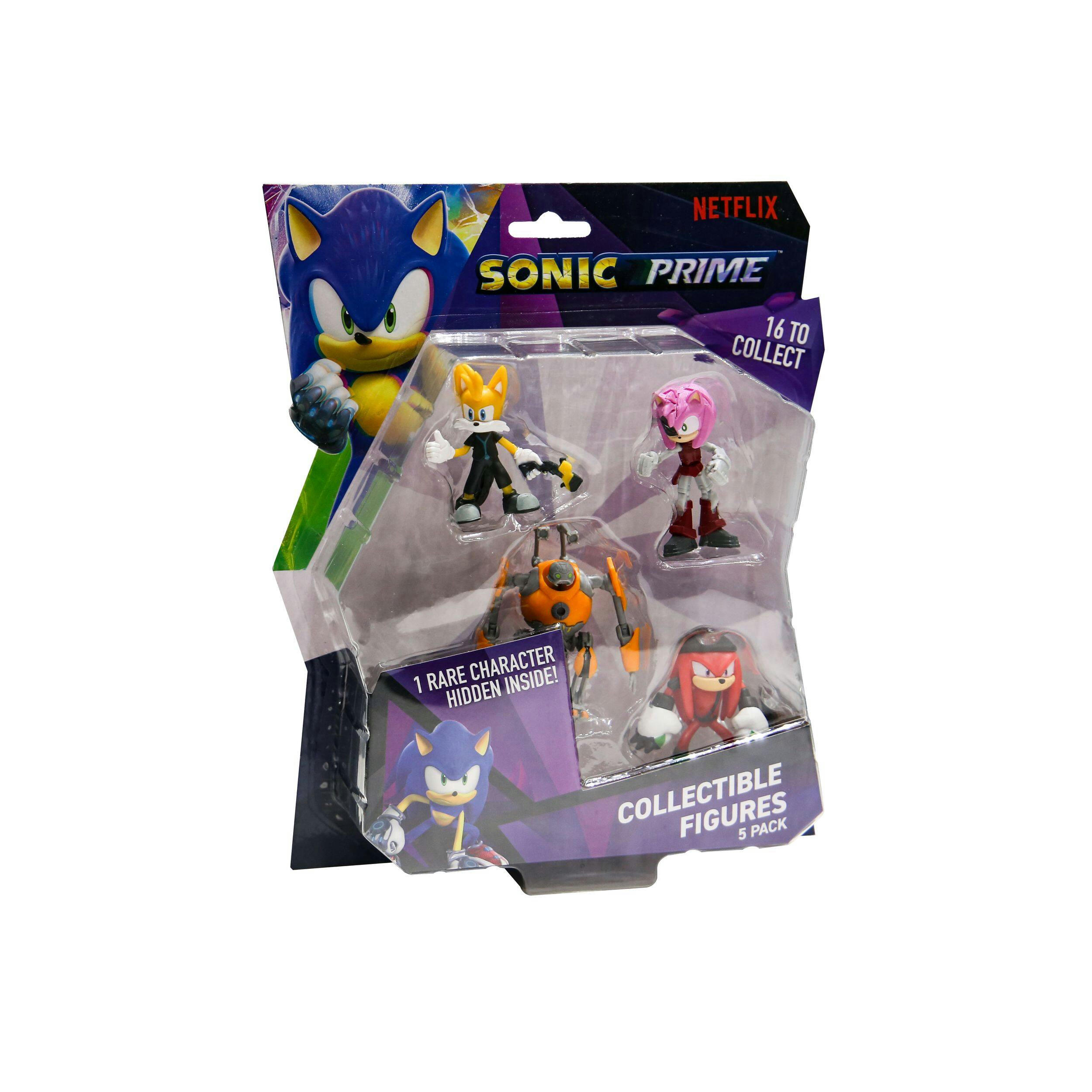 Sonic the Hedgehog Figures, 5-pk