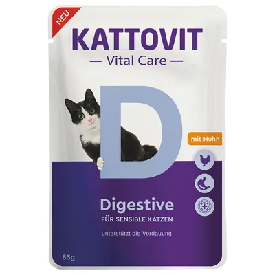 Kattovit Vital Care Digestive Pouches with Chicken