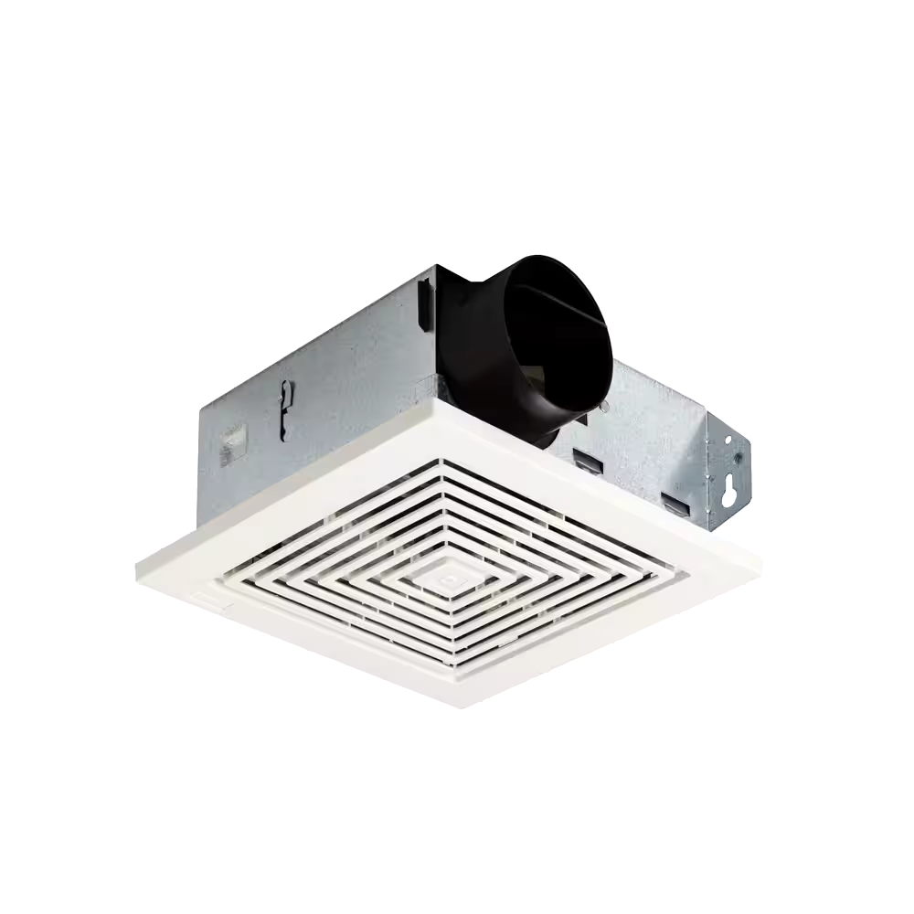 Broan 50 CFM Economy Bath Exhaust Fan, Removes Dust & Odour, White