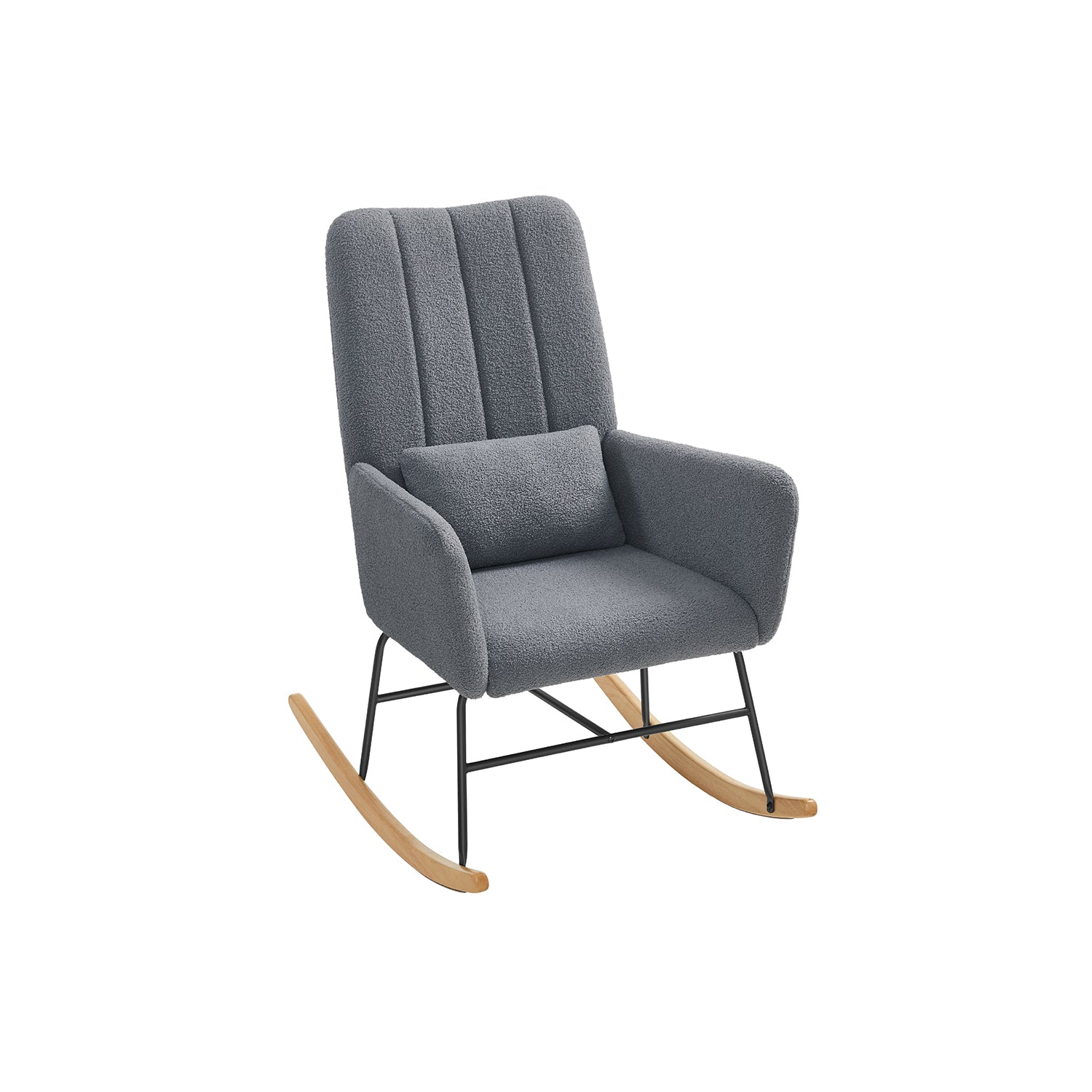 Fauteuil à bascule avec accoudoirs