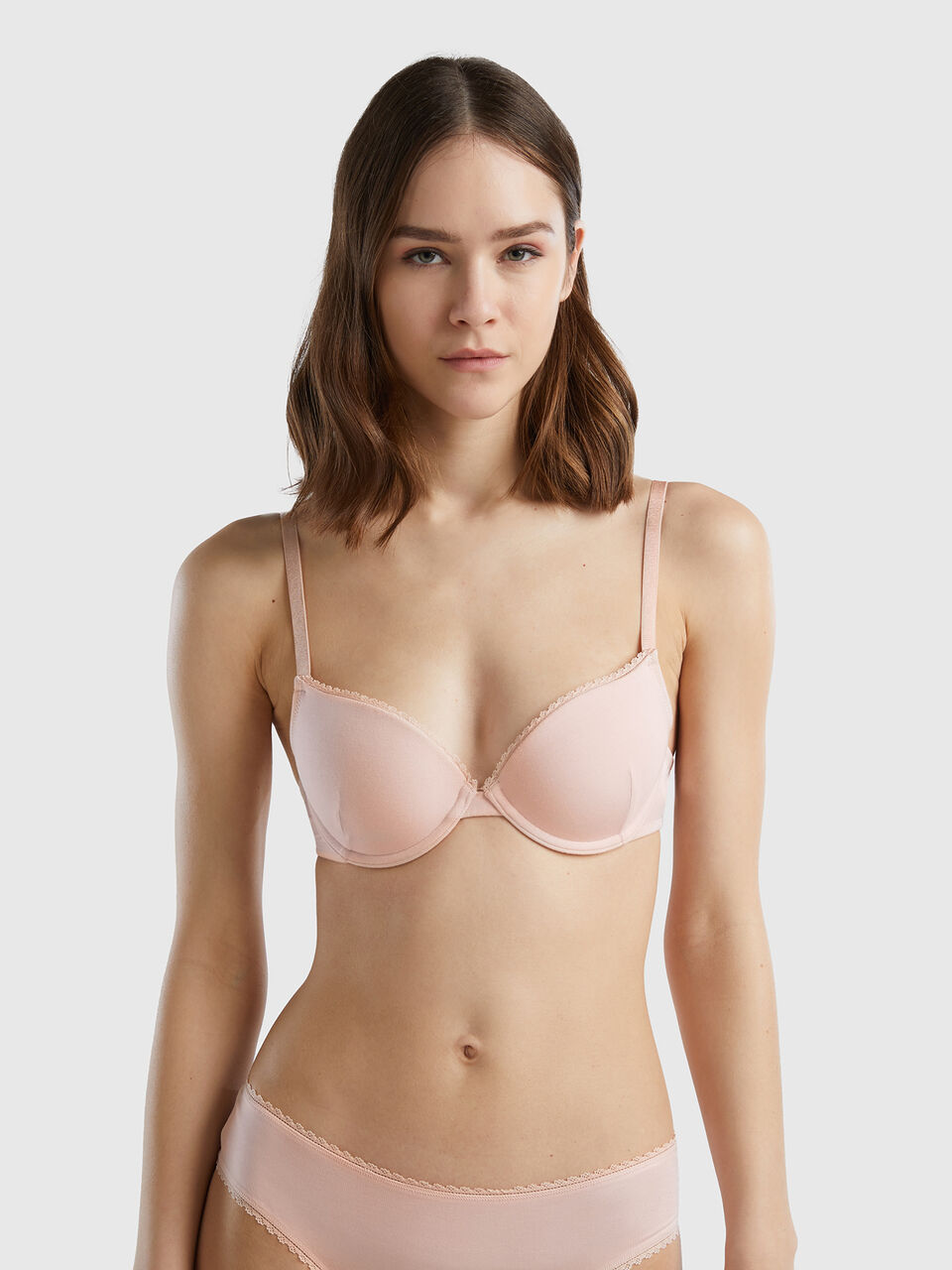 Push up bra in stretch Modal