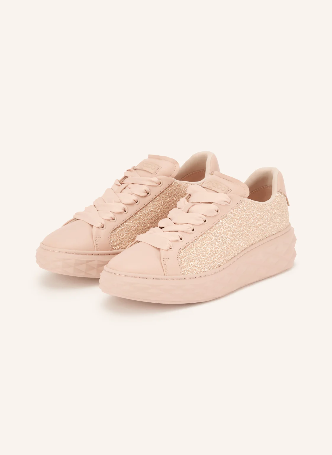 JIMMY CHOO Sneaker DIAMOND LIGHT MAXI mit Glitzergarn