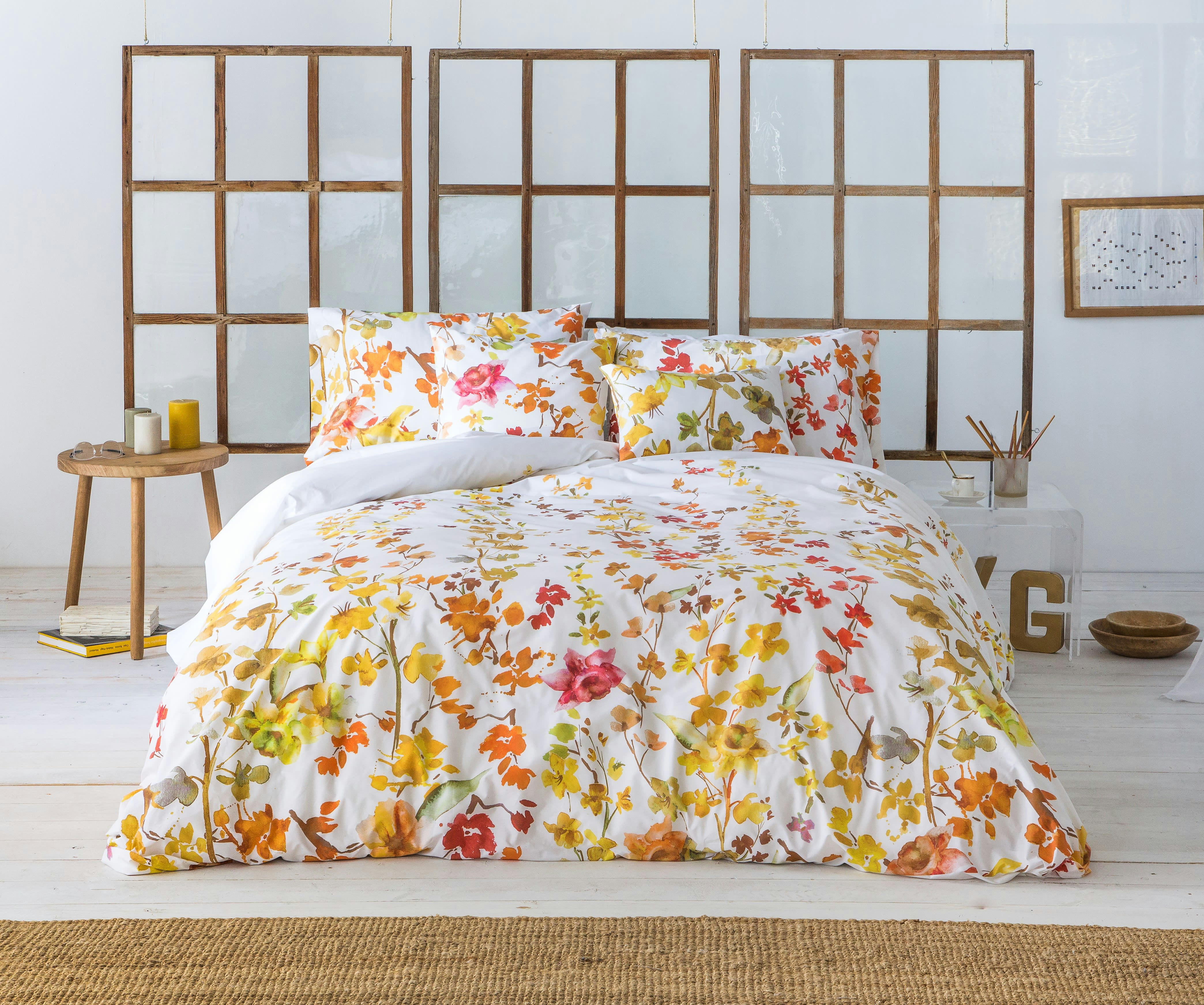 HAKU AMARILLO - Housse de couette imprimé en percale Coton Multicolore 220x220 cm